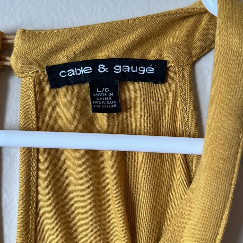 Mustard Tank Top - Picture 4 of 5